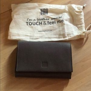 biba leather wallet